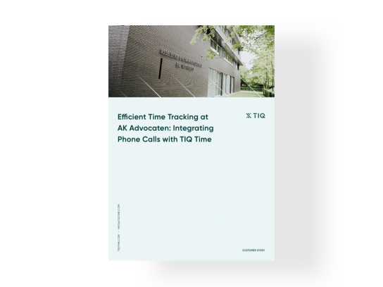 Time Tracking at Dutch Law Firm AK Advocaten