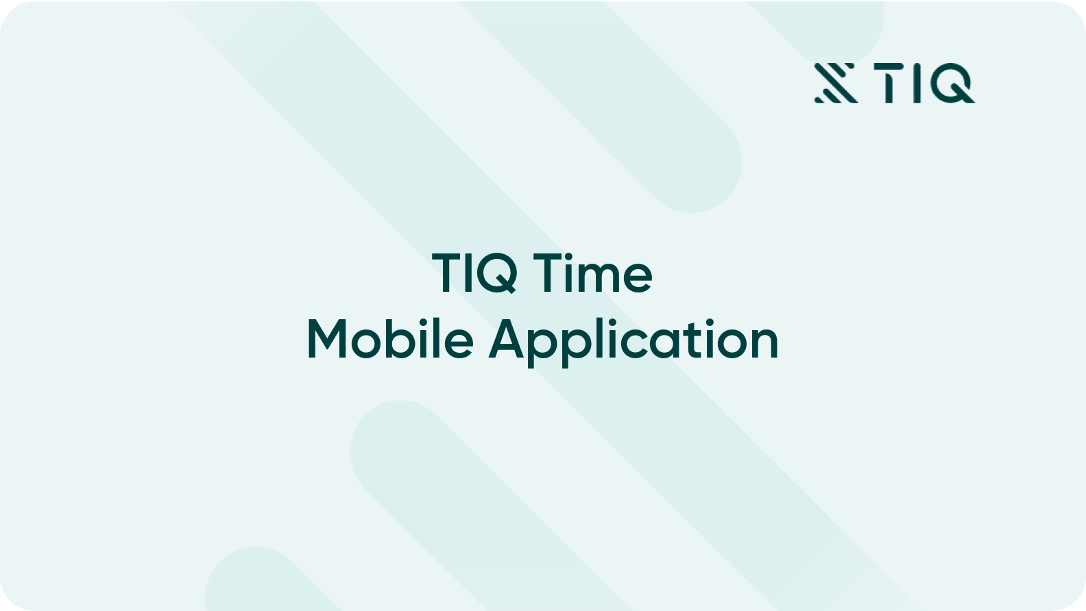 TIQ’s New Mobile Application Now Available